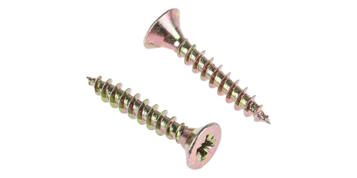 Product image for Cross csk head chipboard screw,5x30mm