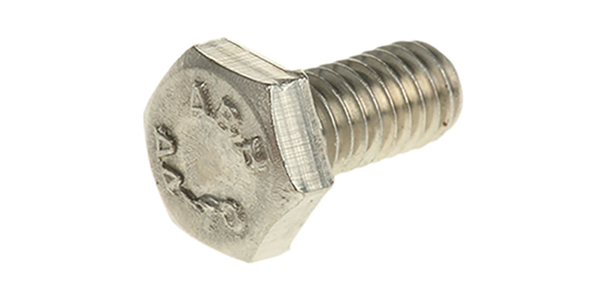 Product image for A4 s/steel hexagon set screw,M4x8mm