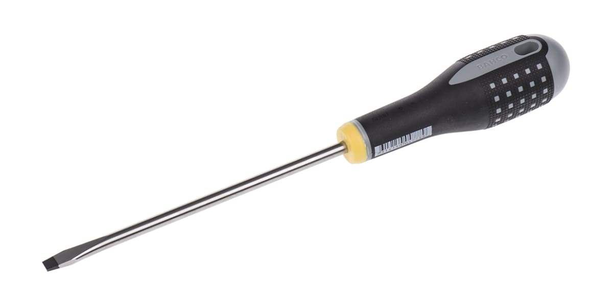 Product image for Slotted flared tip screwdriver,150x6.5mm