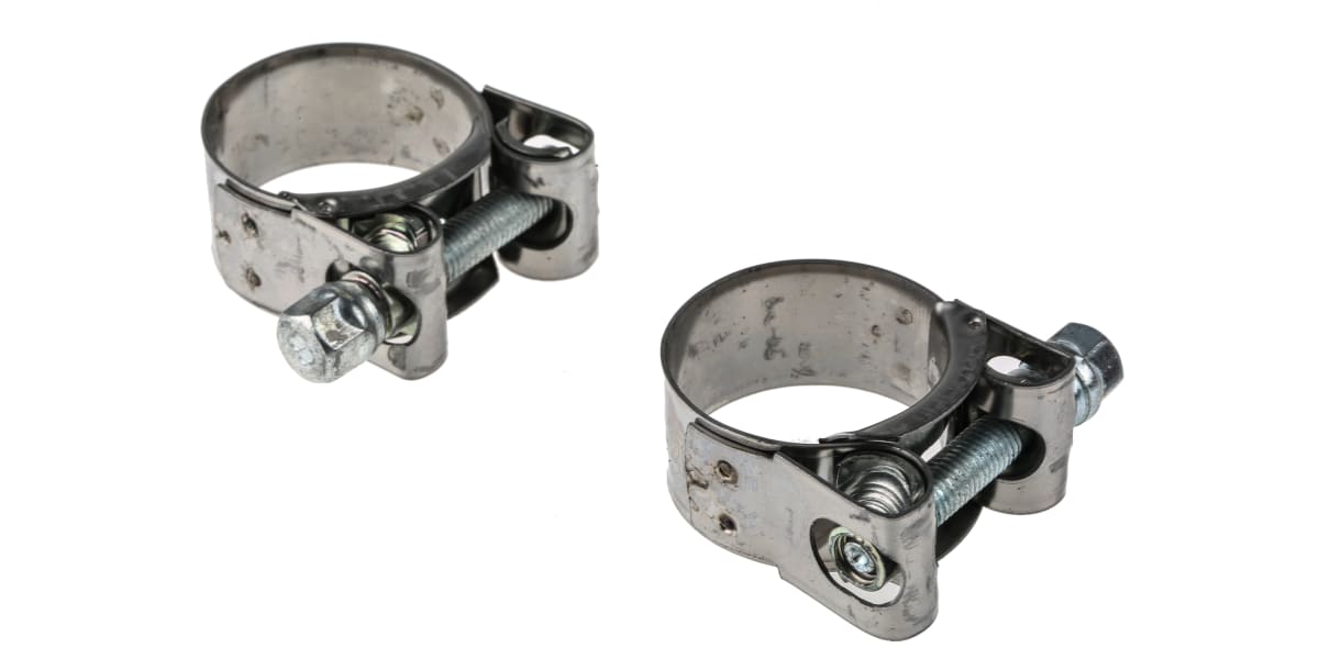 Product image for Wide band hose bolt clamp,31-34mm dia