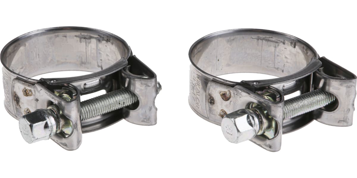 Product image for Wide band hose bolt clamp,43-47mm dia