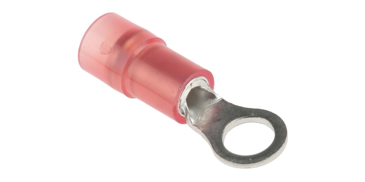 Product image for Red M4 insul ring terminal,0.5-1.5sq.mm