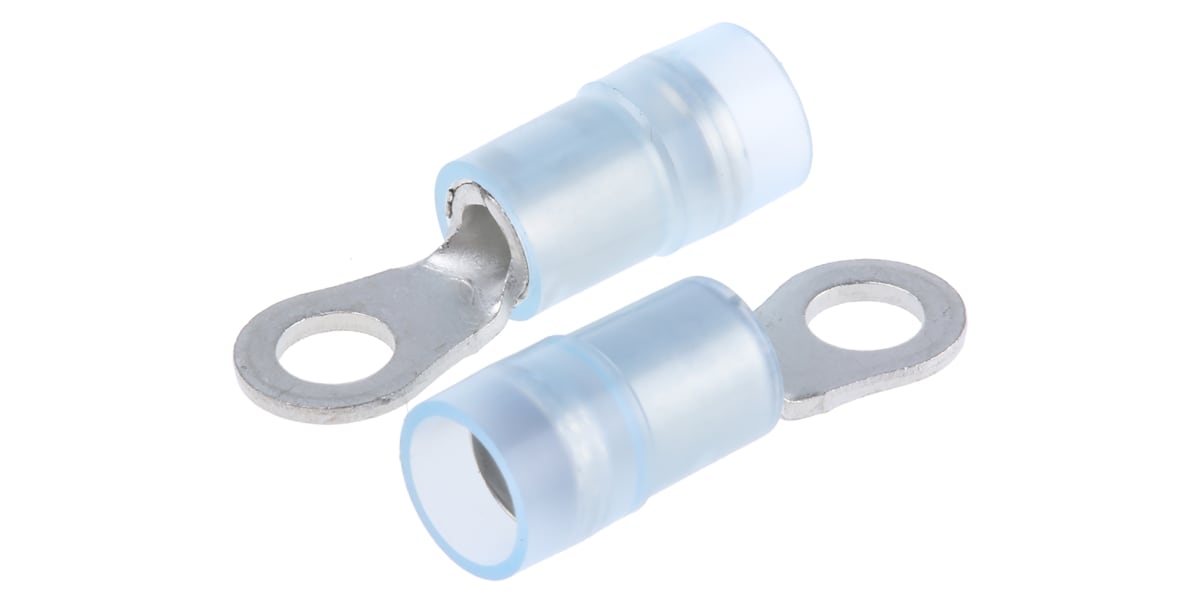 Product image for Blu M3.5 insul ring terminal,1-2.6sq.mm