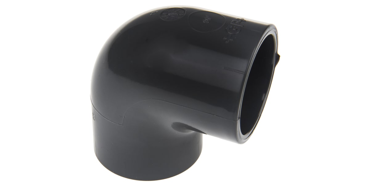 Product image for GEORGE FISCHER 90DEG PVC-U ELBOW,32MM