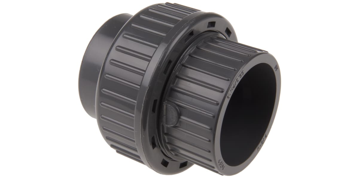 Product image for STRAIGHT PVC-U UNION EPDM SEAL,50MM