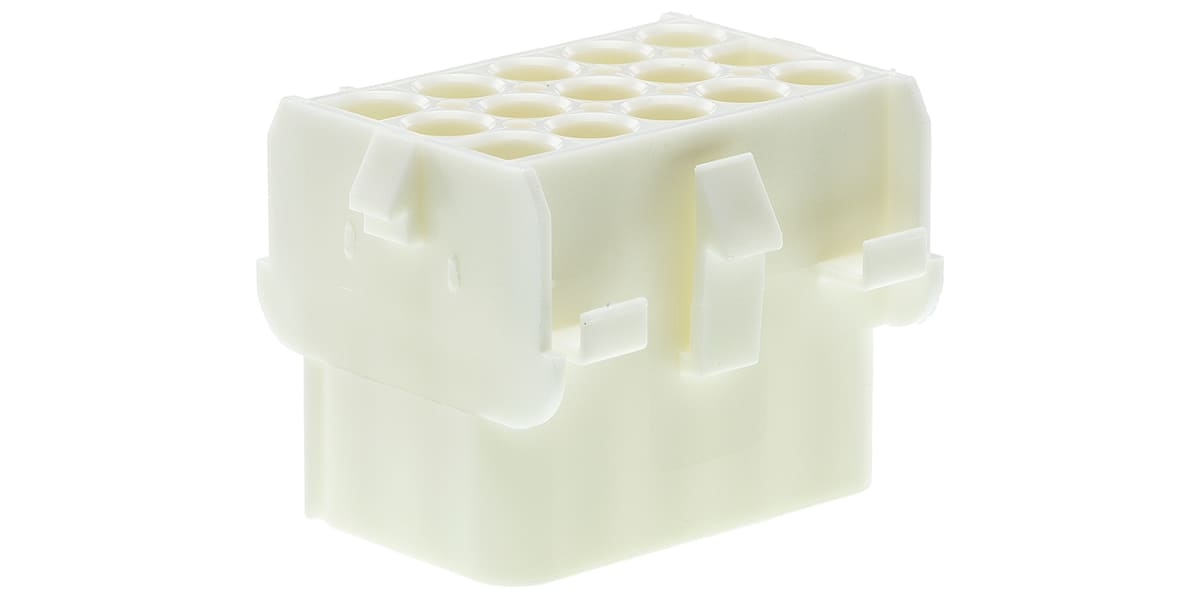 Product image for 15 WAY WHITE RECEPTACLE HOUSING