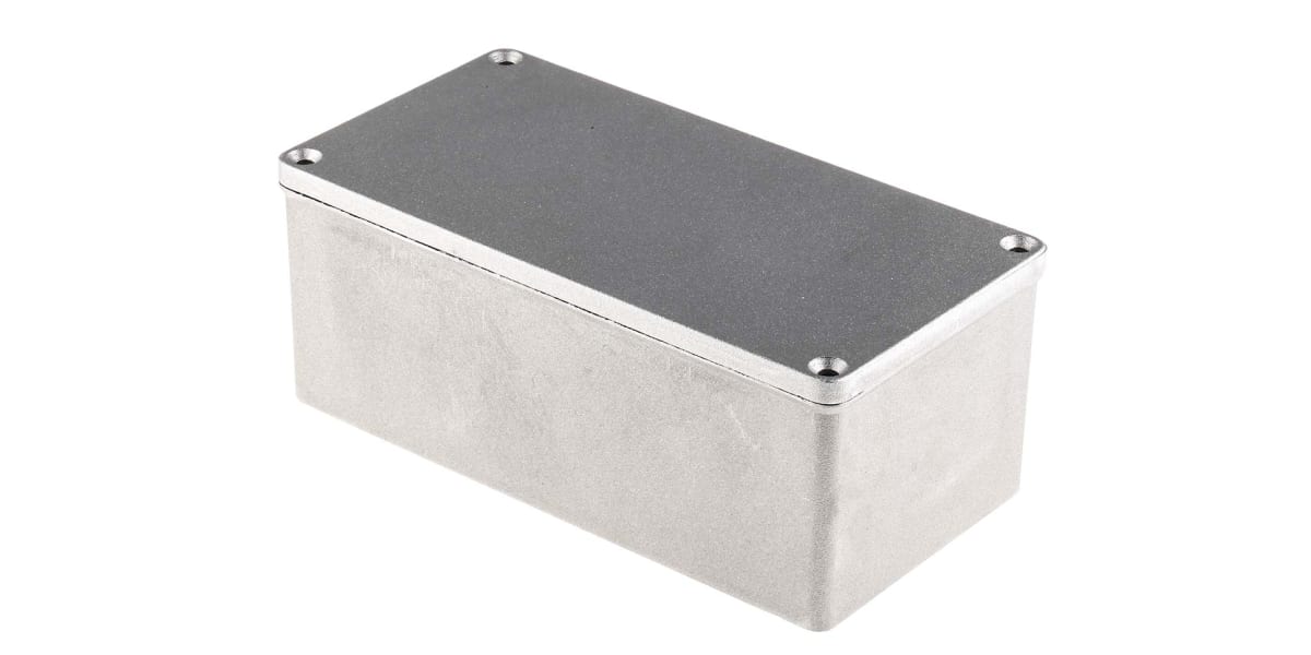 Product image for Diecast ALUM Enclosure, 202x102x81mm