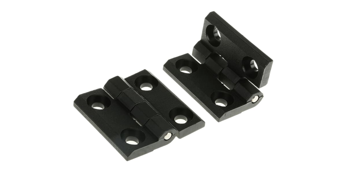 Product image for SCREW-ON POLYCARBONATE HINGE,40X40X5MM