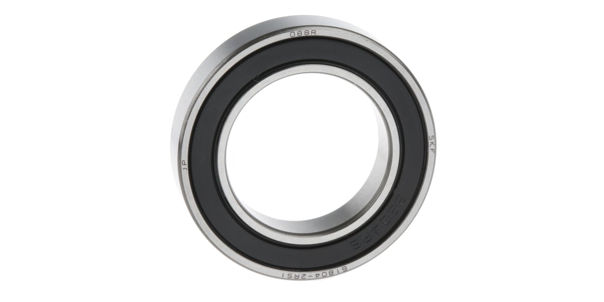 Product image for 1 ROW RADIAL BALL BEARING,2RS1 20MM ID