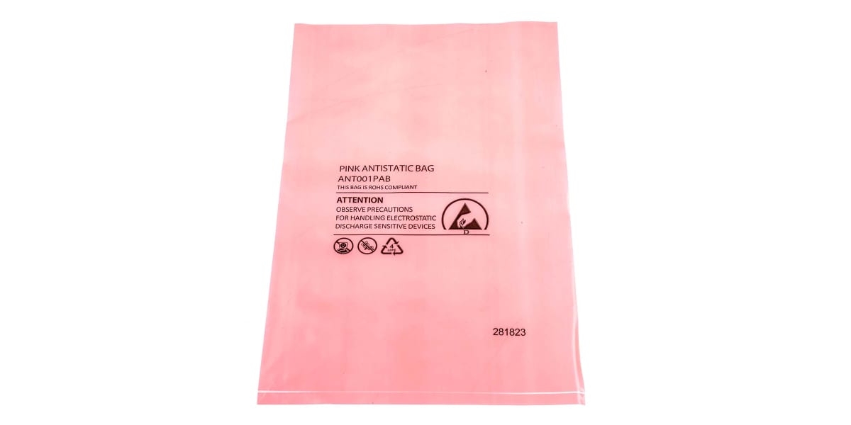 Product image for Antistatic pink bag,205x305mm