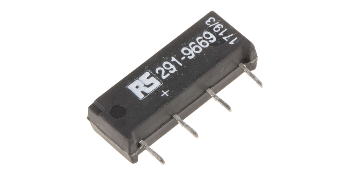 Product image for SPNO Reed Relay, 1 A, 5V dc