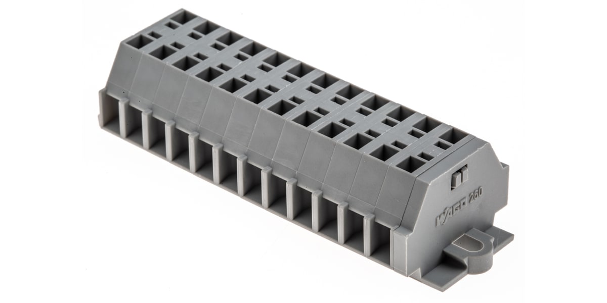 Product image for 12 way side entry cage clamp terminal