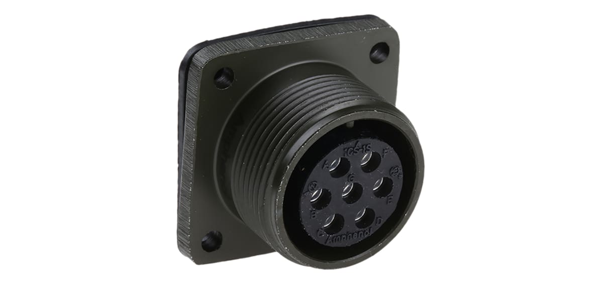Product image for Amphenol MS Series 7 way chassis socket