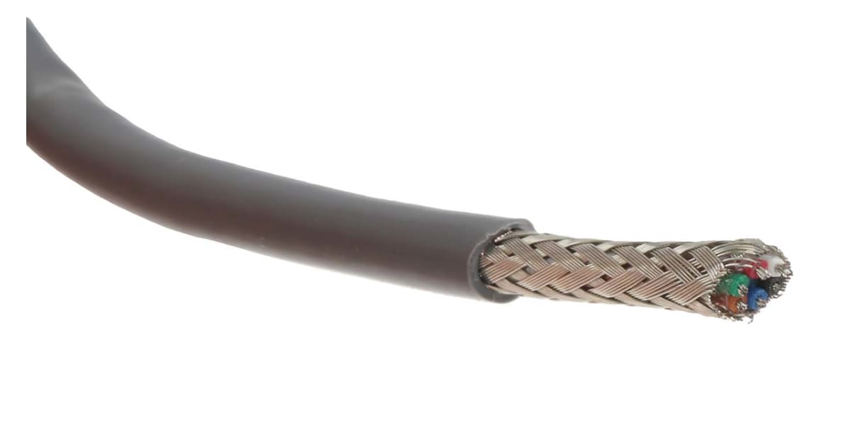 Product image for MULTICONDUCTOR BRAID SHIELD AWG28 CABLE