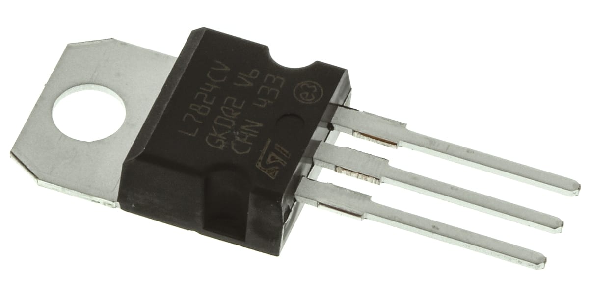 Product image for TO220 VOLTAGE REGULATOR,L7824CV 24V 1.5A