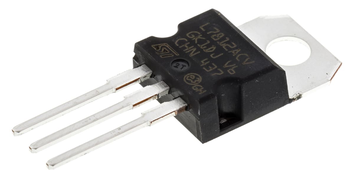 Product image for TO220 VOLTAGE REGULATOR,L7812ACV 12V 1A