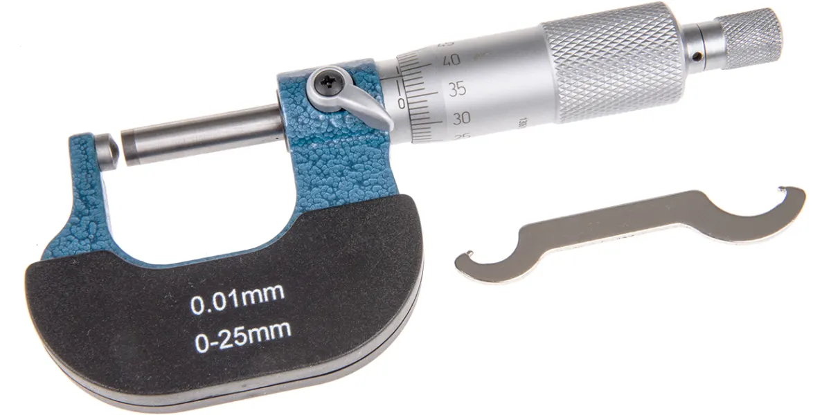 Product image for  BALL ANVIL MICROMETER W/LOCK,0-25MM