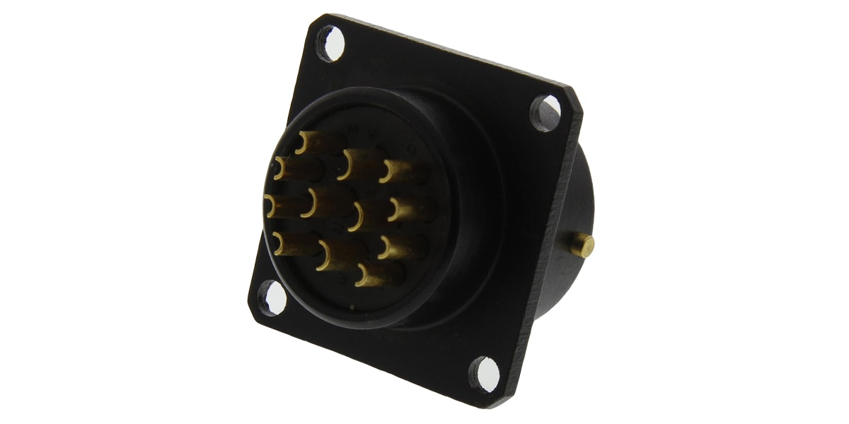 Product image for BZLC 12 way chassis socket,4wayx10A+8x5A