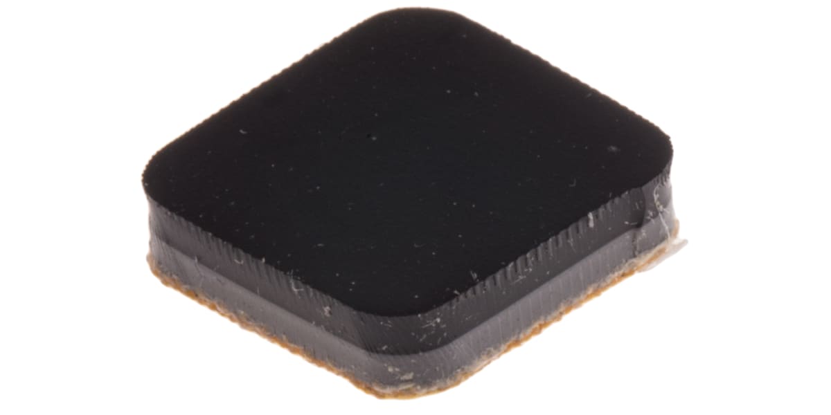 Product image for Dychem-square anti-slip pad,12.7mm/3mmH