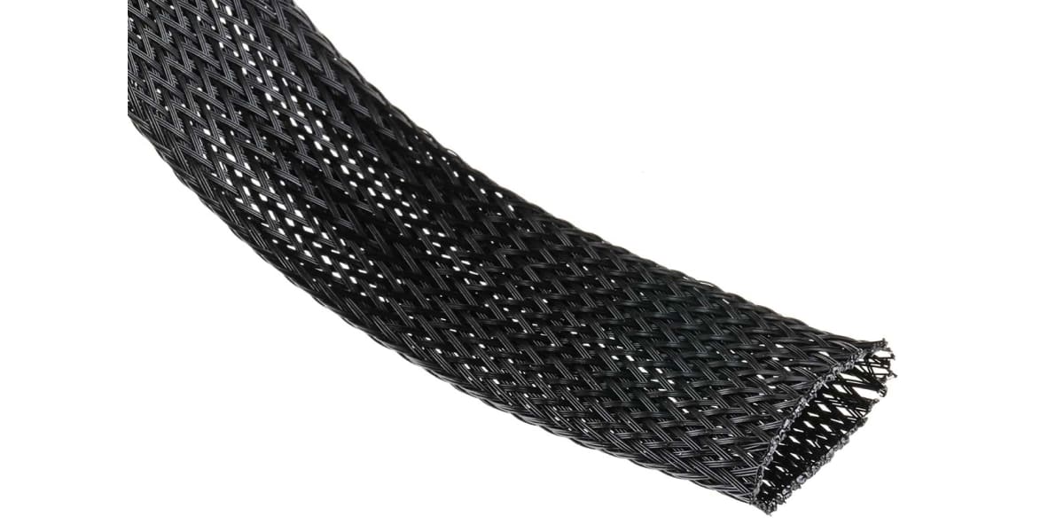 Product image for Polyester Expandable Braided Sleeve,25mm