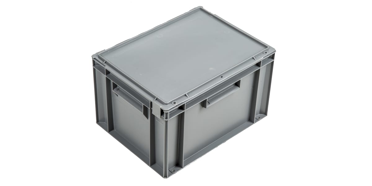 Product image for EURO STANDARD CONTAINER W/LID,20 LITRE