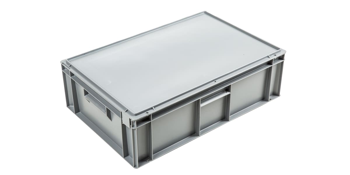 Product image for EURO STANDARD CONTAINER W/LID,33 LITRE