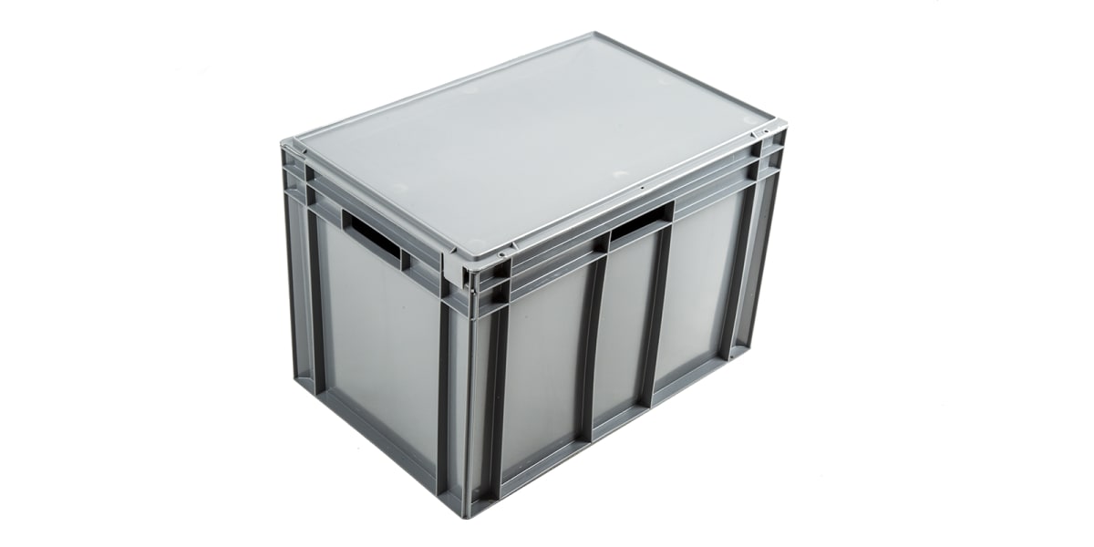 Product image for EURO STANDARD CONTAINER W/LID,75 LITRE