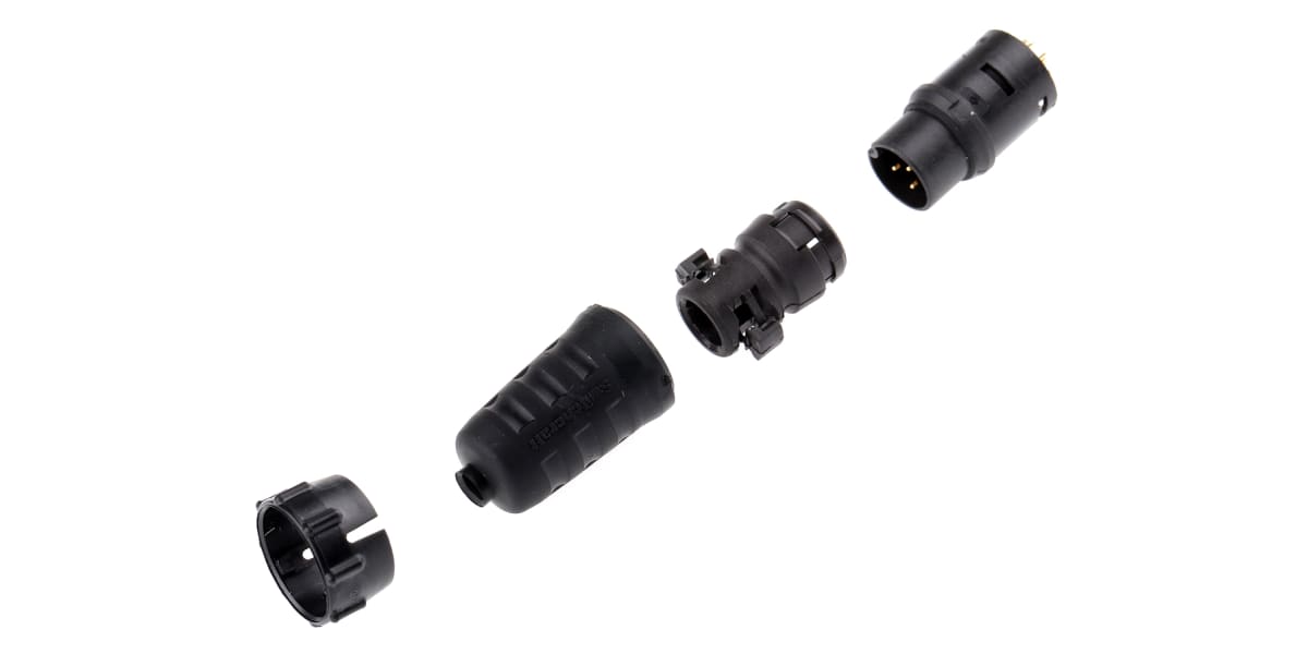 Product image for IP68 6 WAY CABLE MOUNT PLUG,7.5A 240VAC