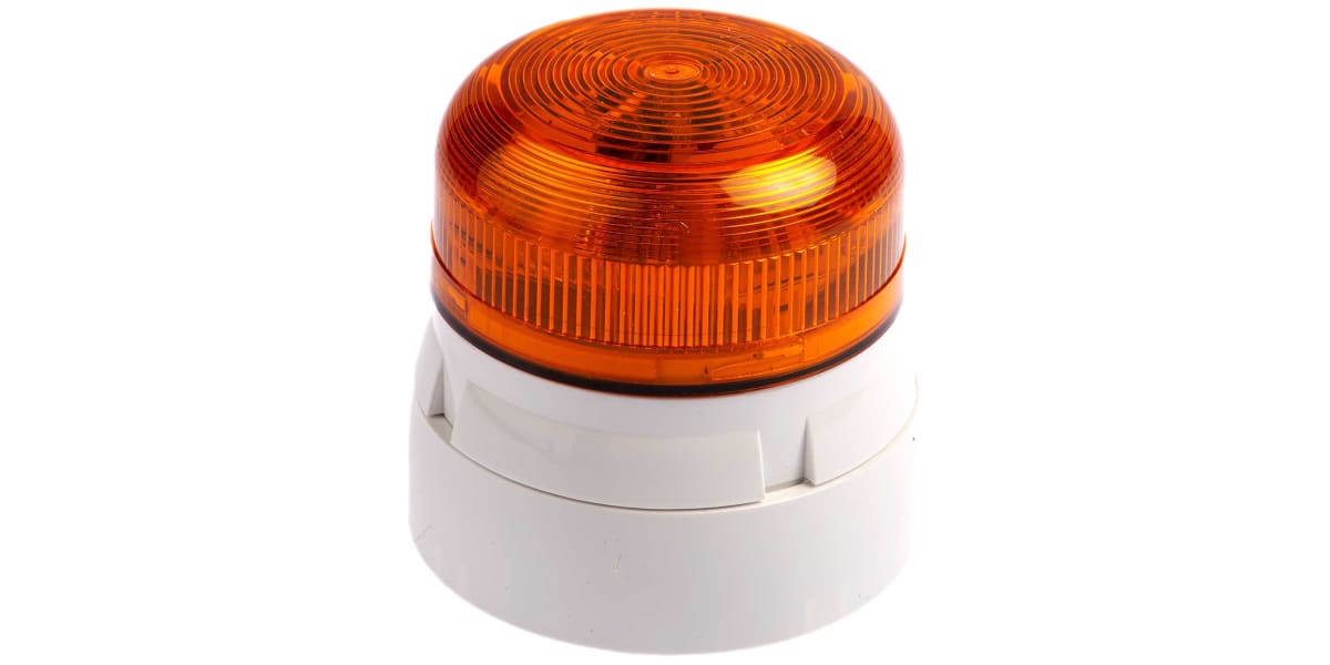 Product image for AMBER STANDARD FLASHING LED BEACON,230V