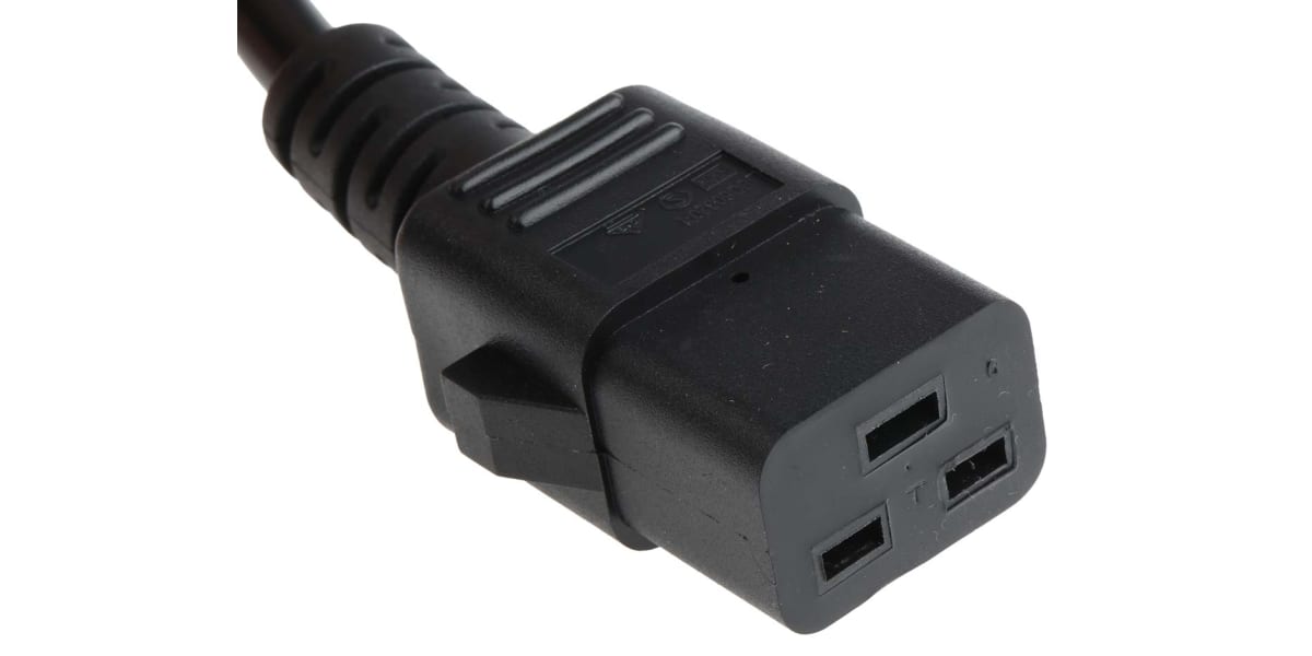Product image for Power Cord C19 one end 2m