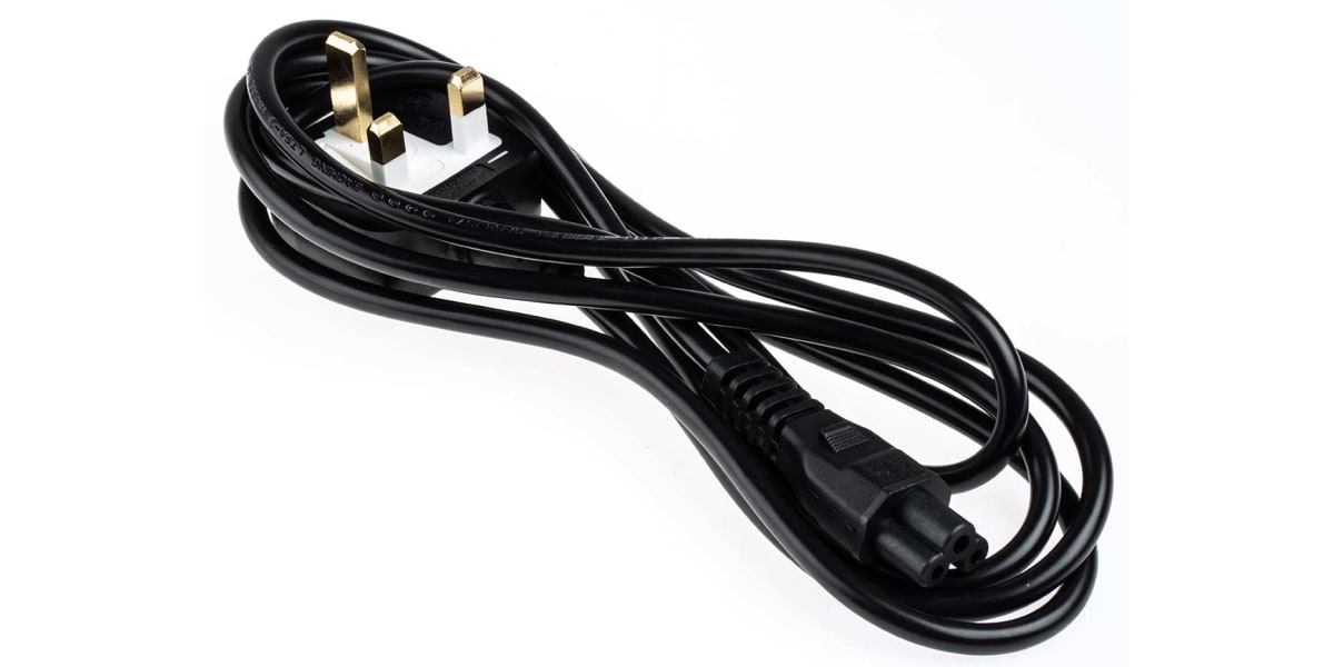 Product image for Power Cord C5 to UK BS1363 2m