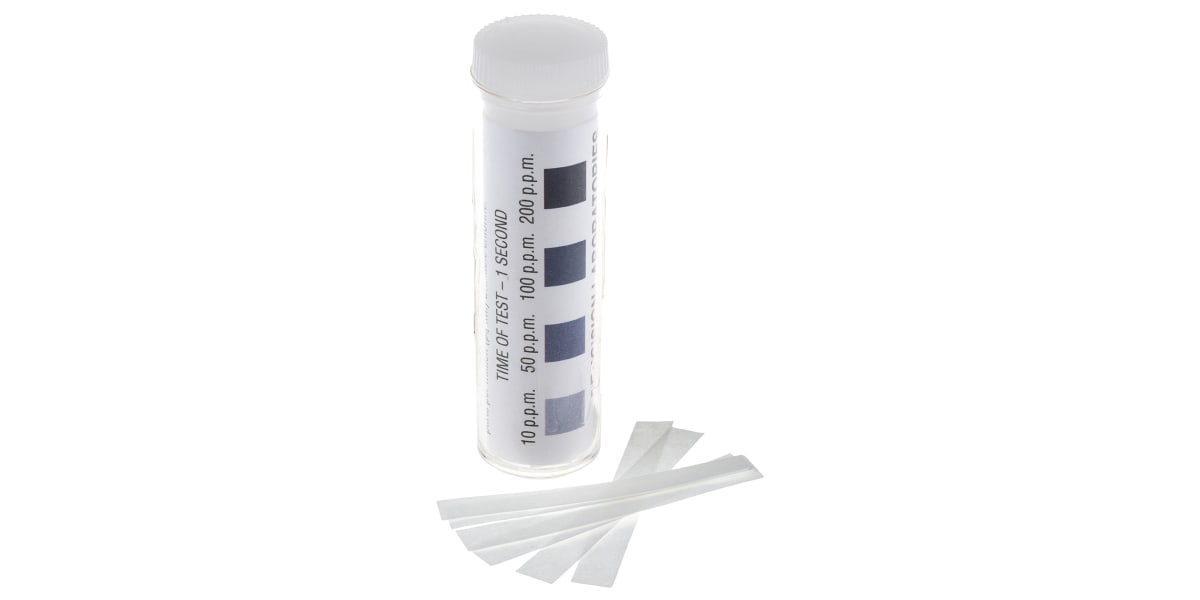 Product image for CHLORINE TEST STRIP WITH COLOUR CHART