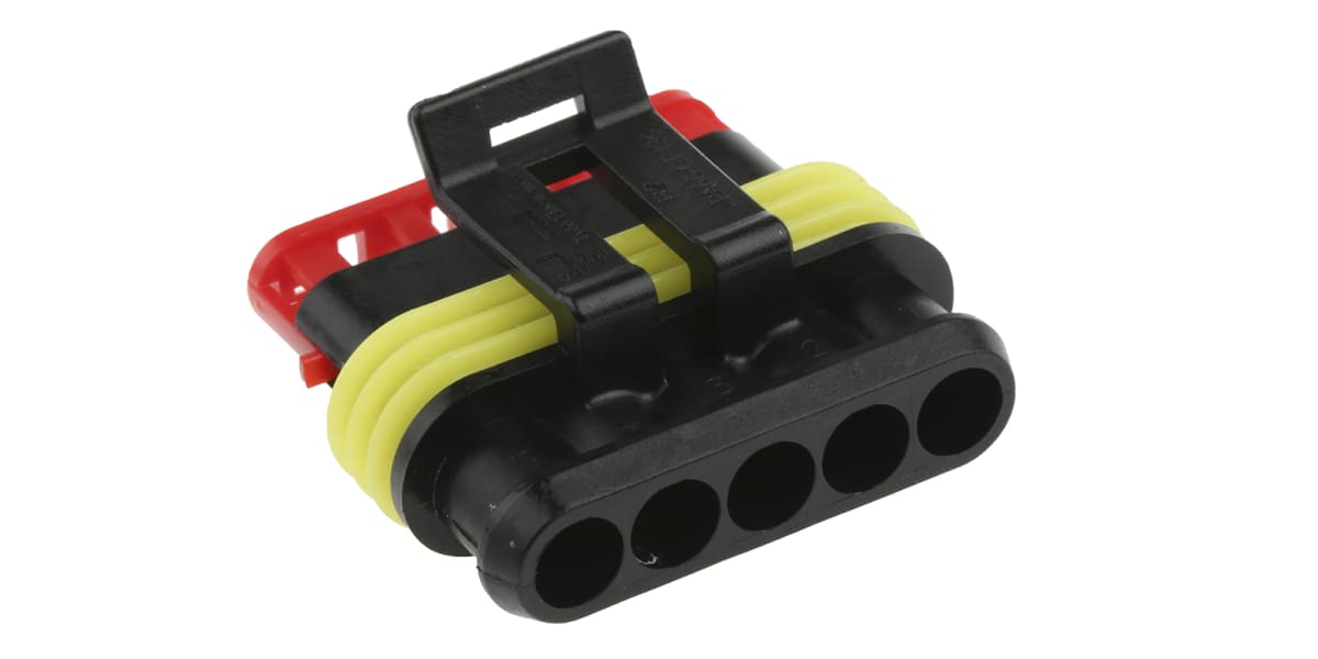 Product image for Superseal 1.5 5 way plug housing