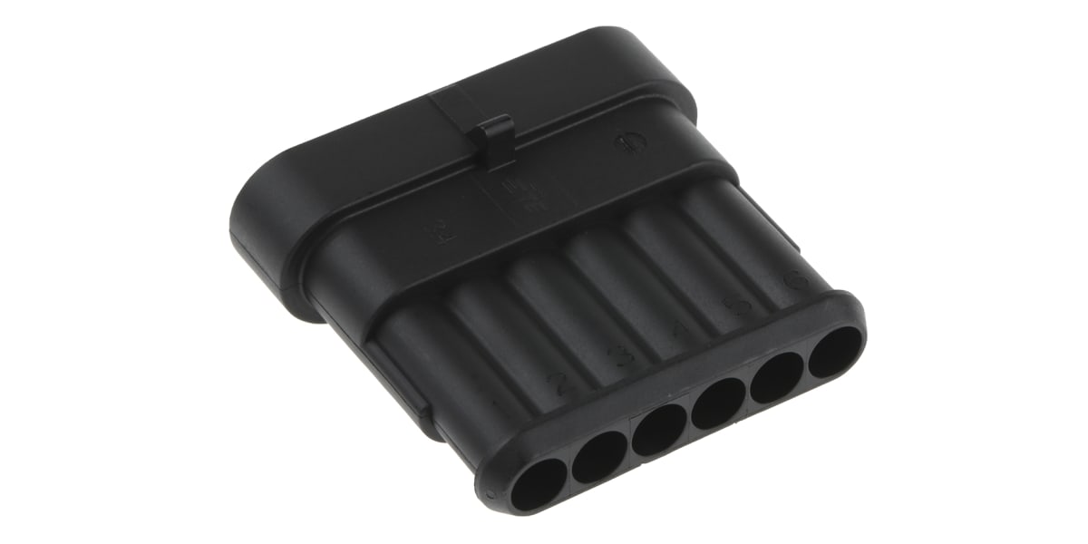 Product image for SUPERSEAL 1.5 6 WAY CAP HOUSING