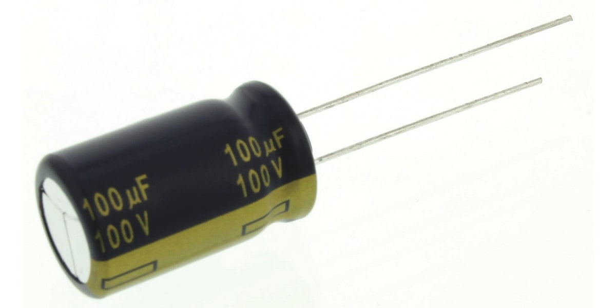 Product image for FC RADIAL ELEC CAP,100UF 100V