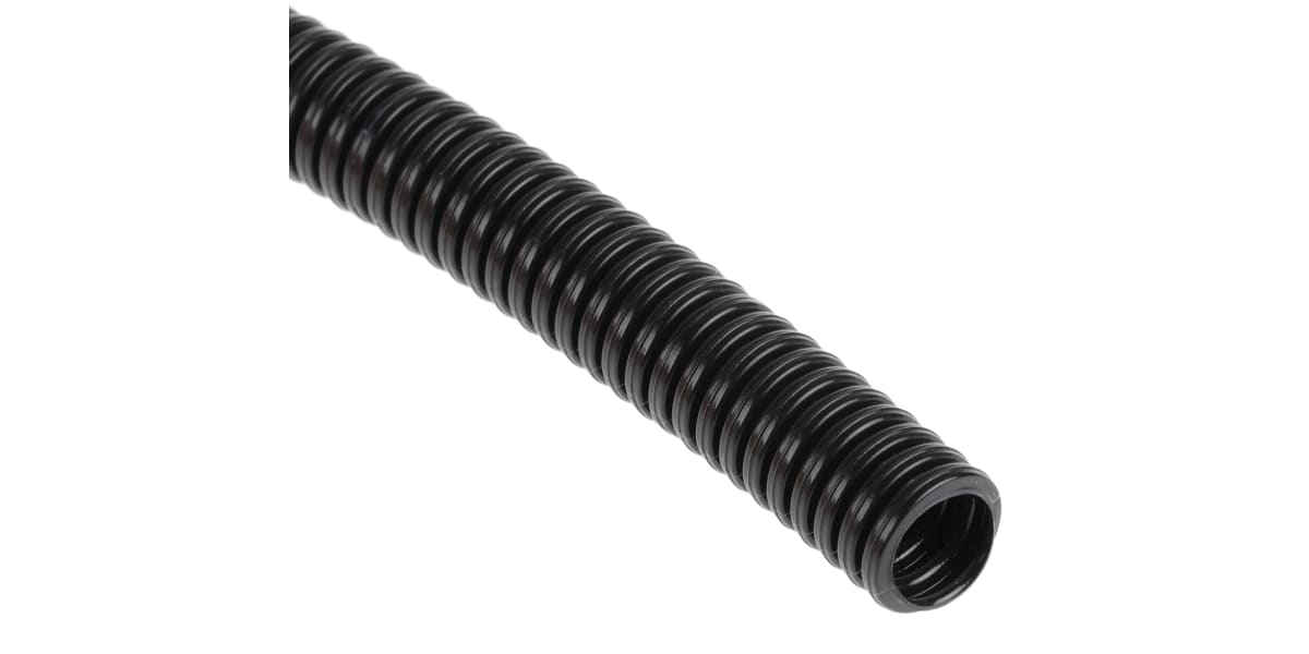 Product image for Adaptaflex PAFS Plastic Flexible Conduit Black 12mm x 10m