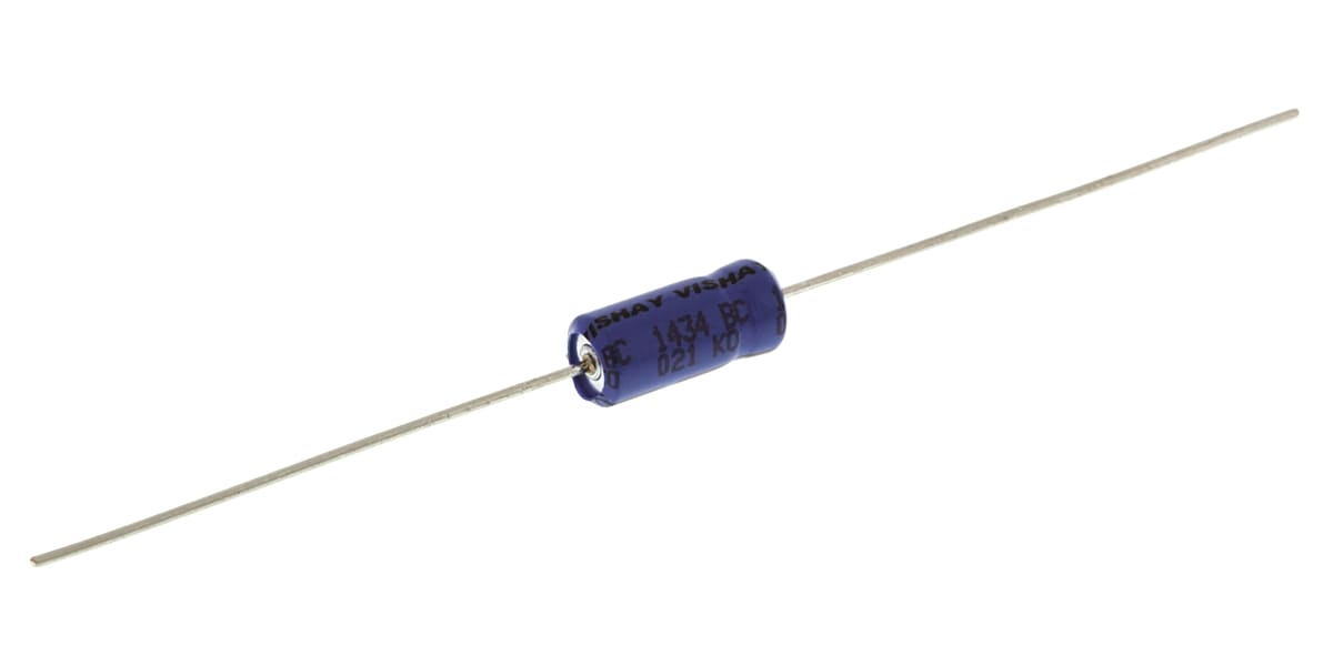 Product image for 021ASM MIN AXIAL AL ELECT CAP,10UF 63V