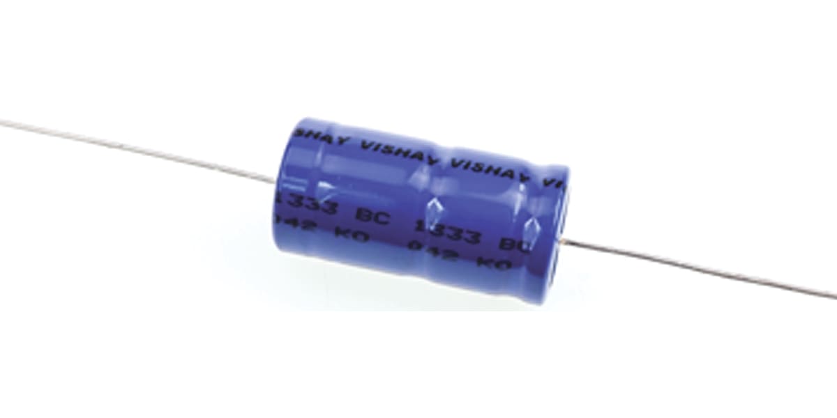 Product image for 042ASH min axial Al elect cap,22uF 450V