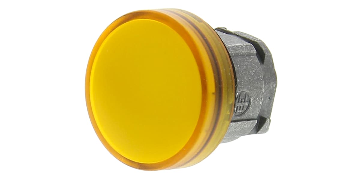 Product image for Yellow pilot light head