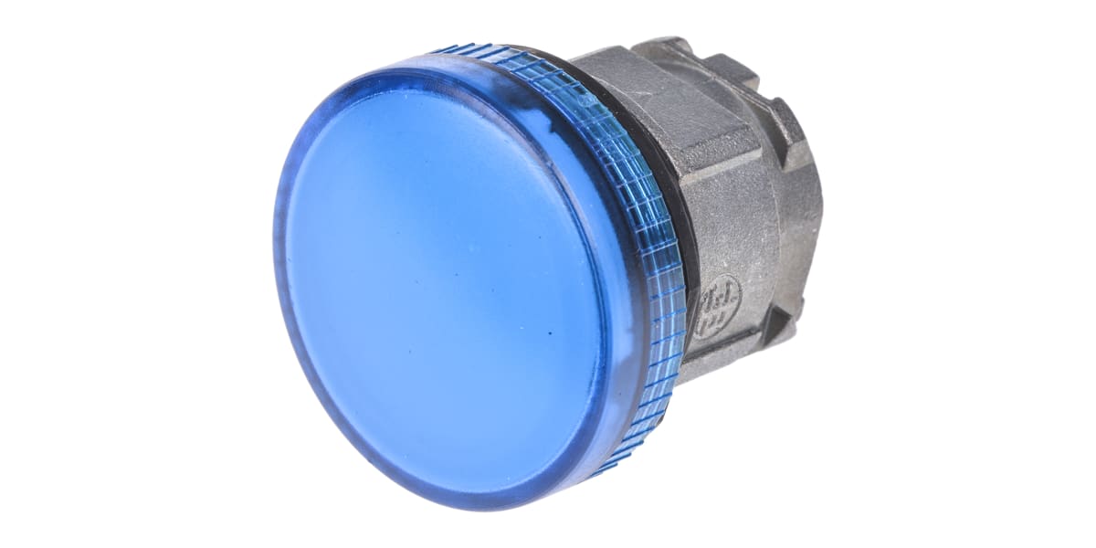 Product image for Blue pilot light head for BA9s bulb/LED