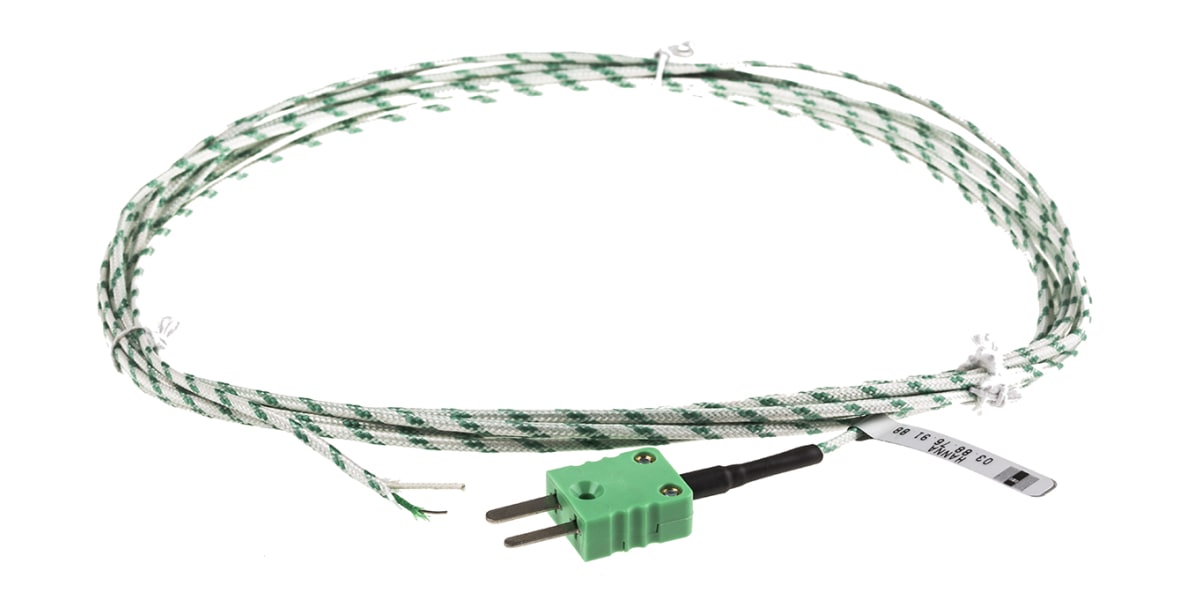 Product image for TYPE K FINE WIRE THERMOCOUPLE 5M