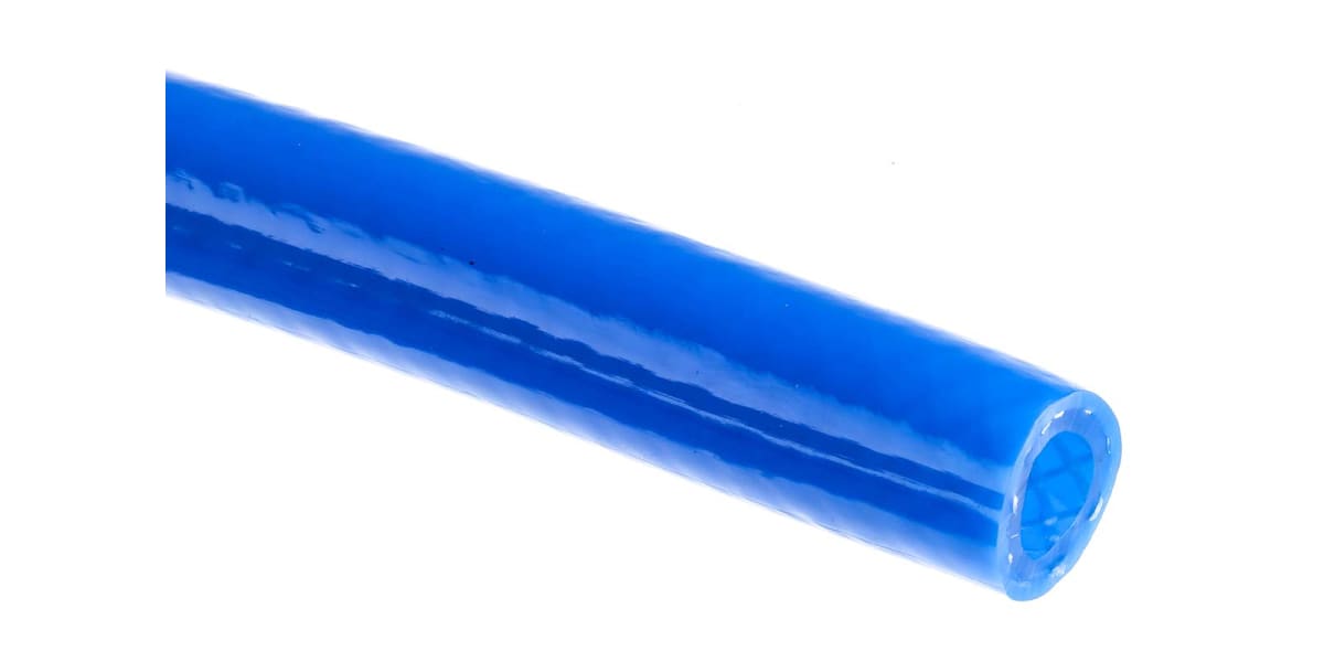 Product image for Reinforced PVC hose,Blue 25m L 10mm ID