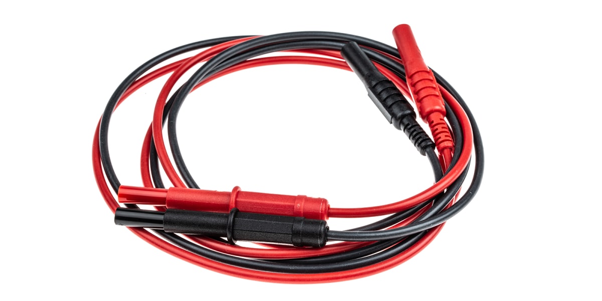 Product image for Insulated multimeter test lead set,1000V