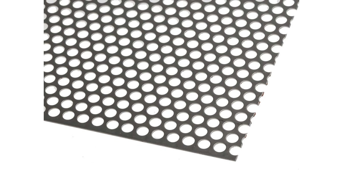 Product image for Perforated 316 s/steel sheet,4.8mm dia