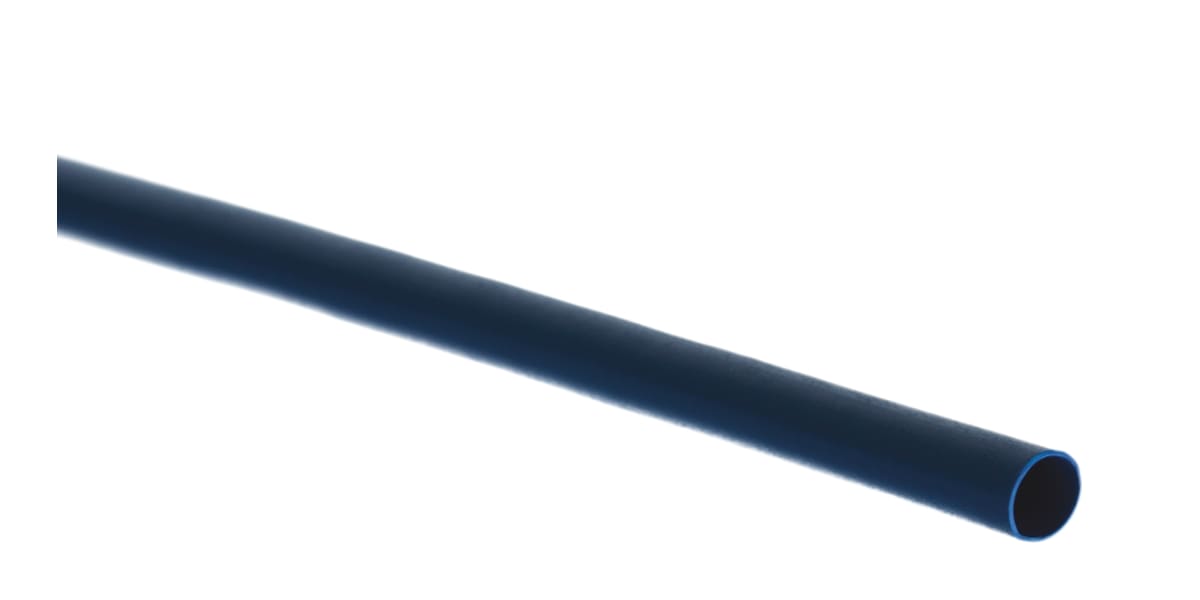 Product image for BLUE HEATSHRINK TUBING,3.2MM BORE