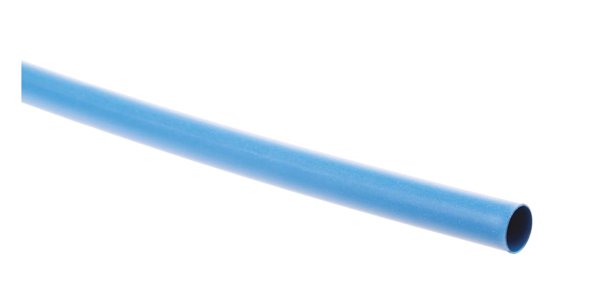 Product image for Blue heatshrink tubing,6.4mm bore