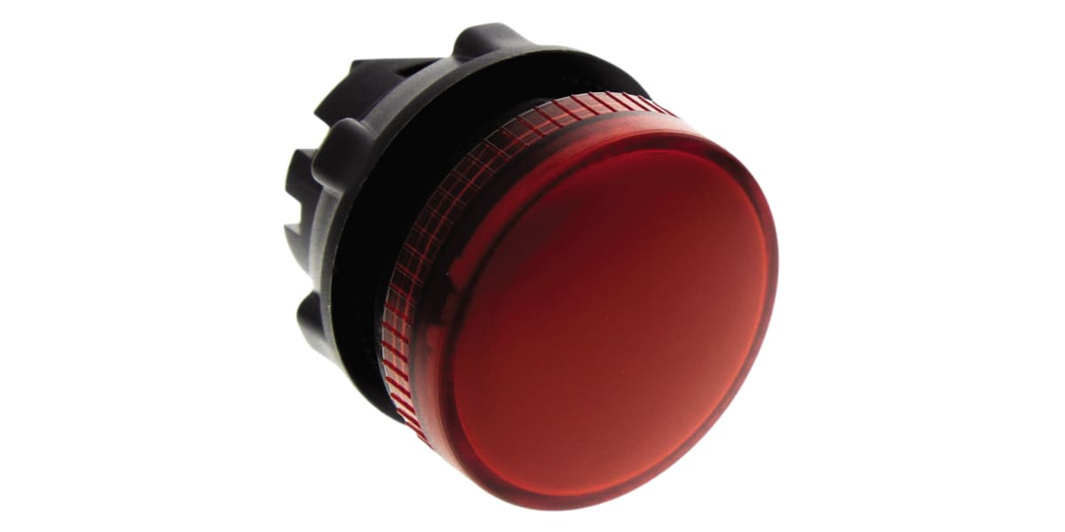 Product image for Red pilot head for BA9 bulb