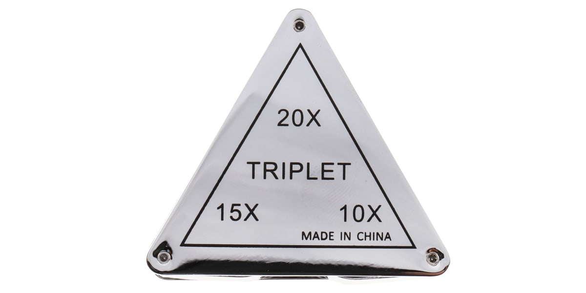 Product image for Hastings triplet lens,Triple 10X 15X 20X