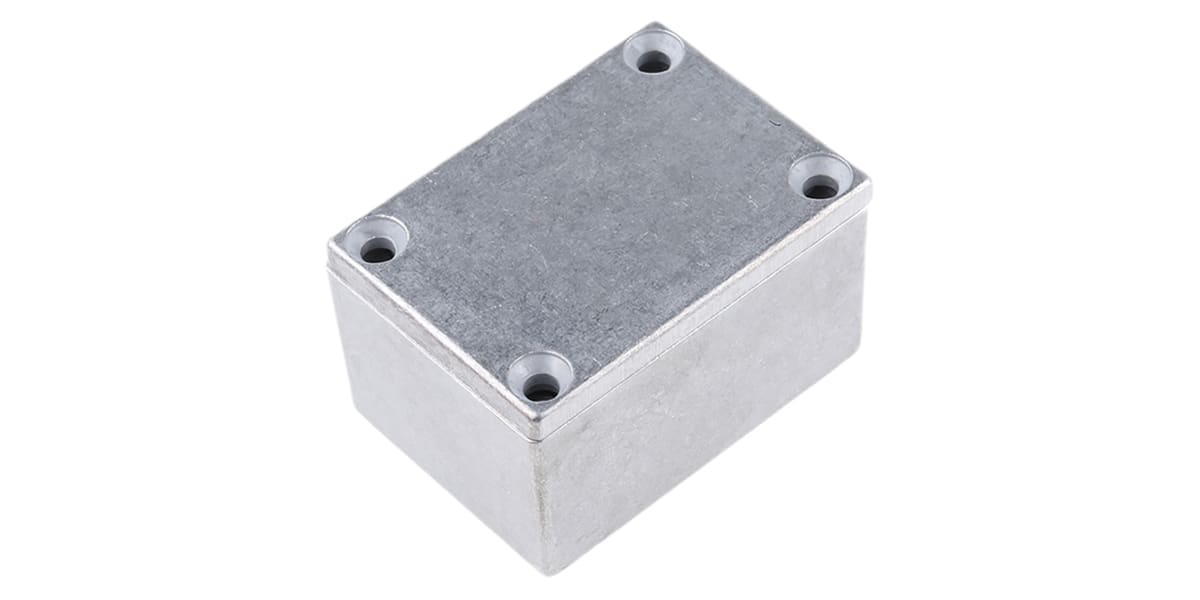 Product image for Diecast aluminium enclosure,52x38x27mm