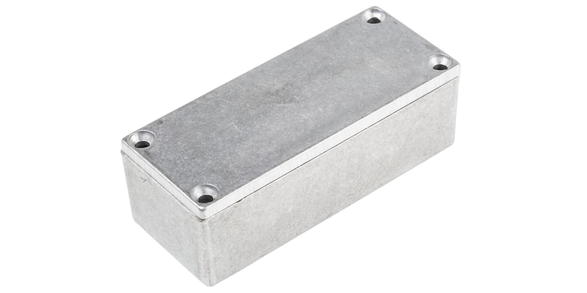 Product image for Diecast aluminium enclosure,92x38x27mm